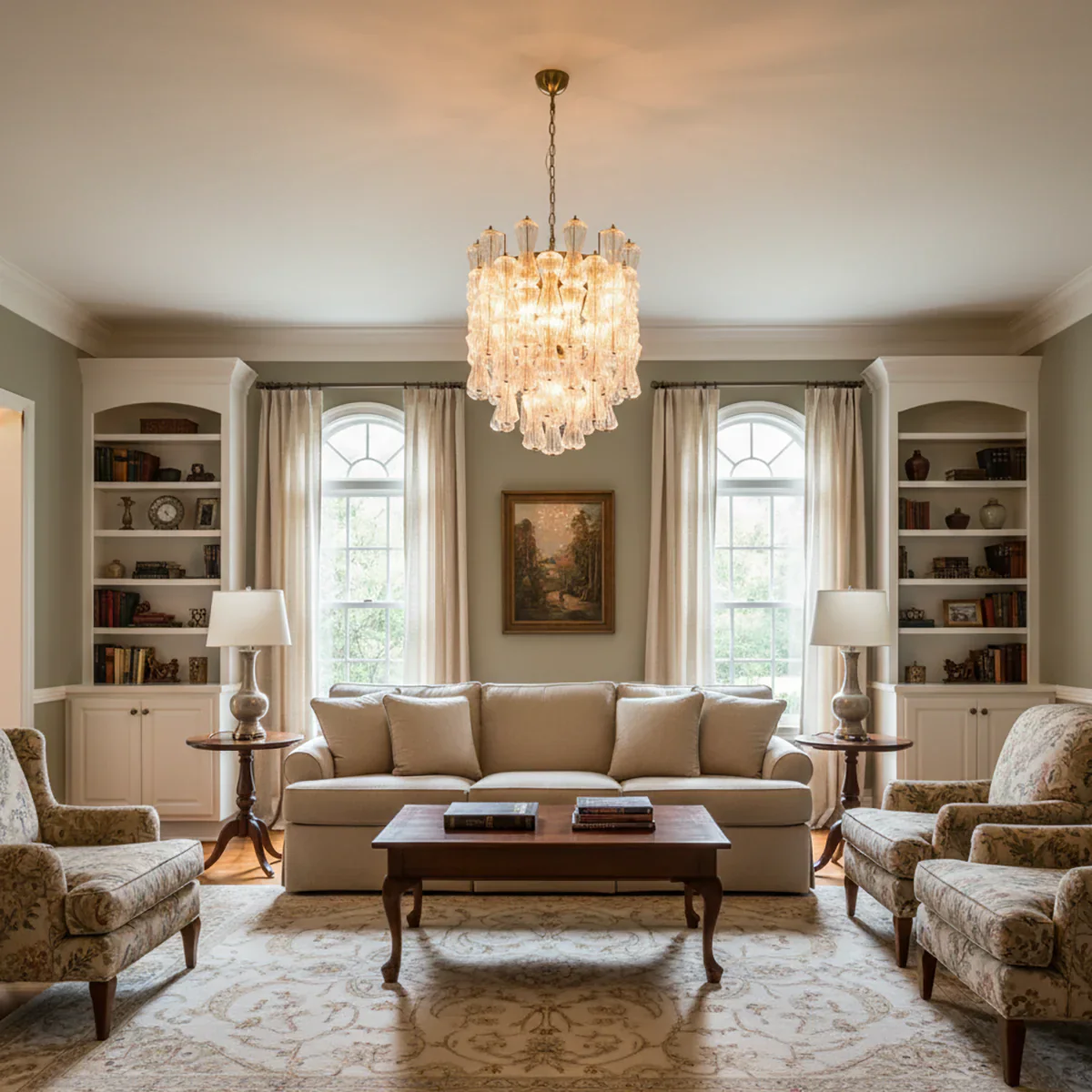 Clepsydra Murano Glass Chandelier - Image 3