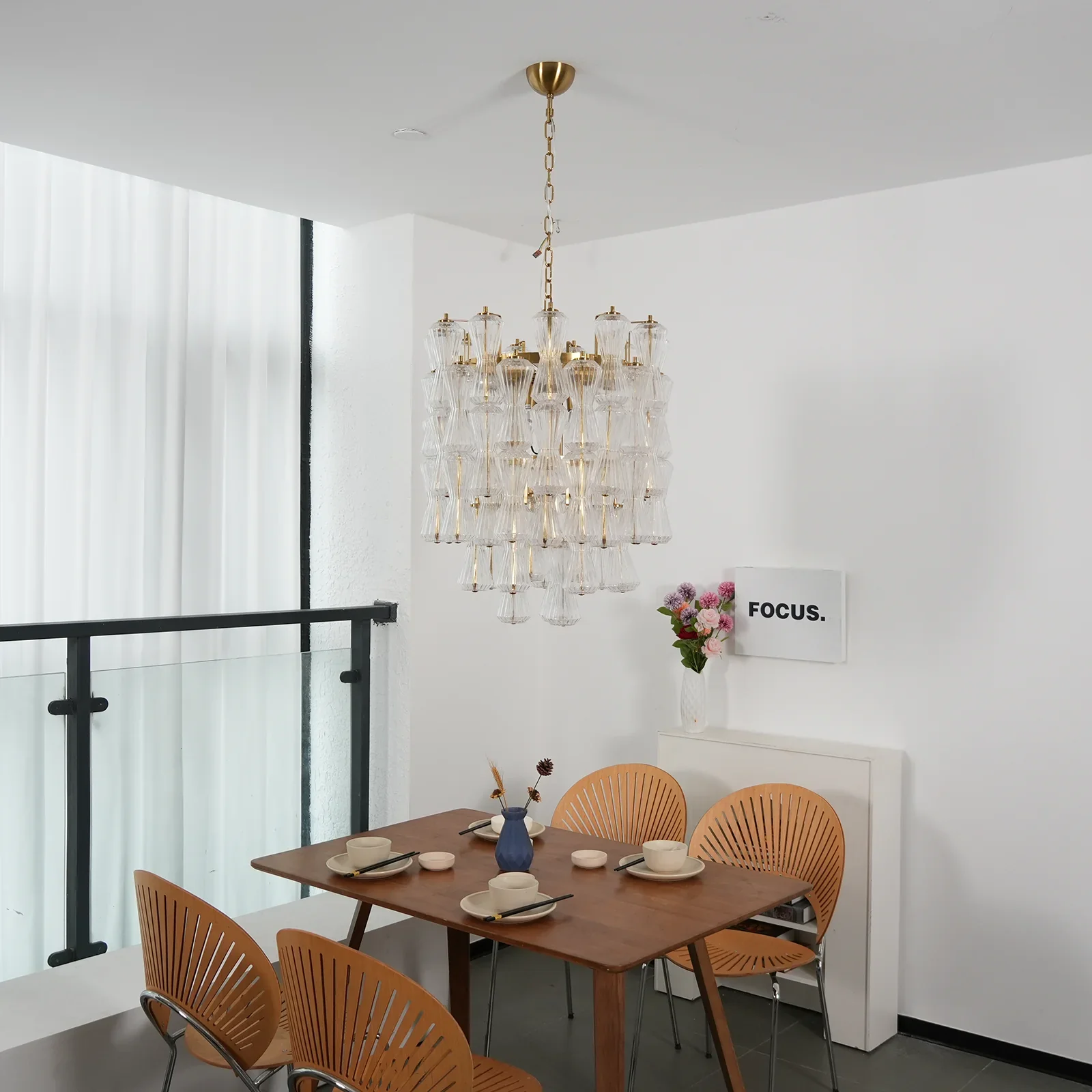 Clepsydra Murano Glass Chandelier - Image 5