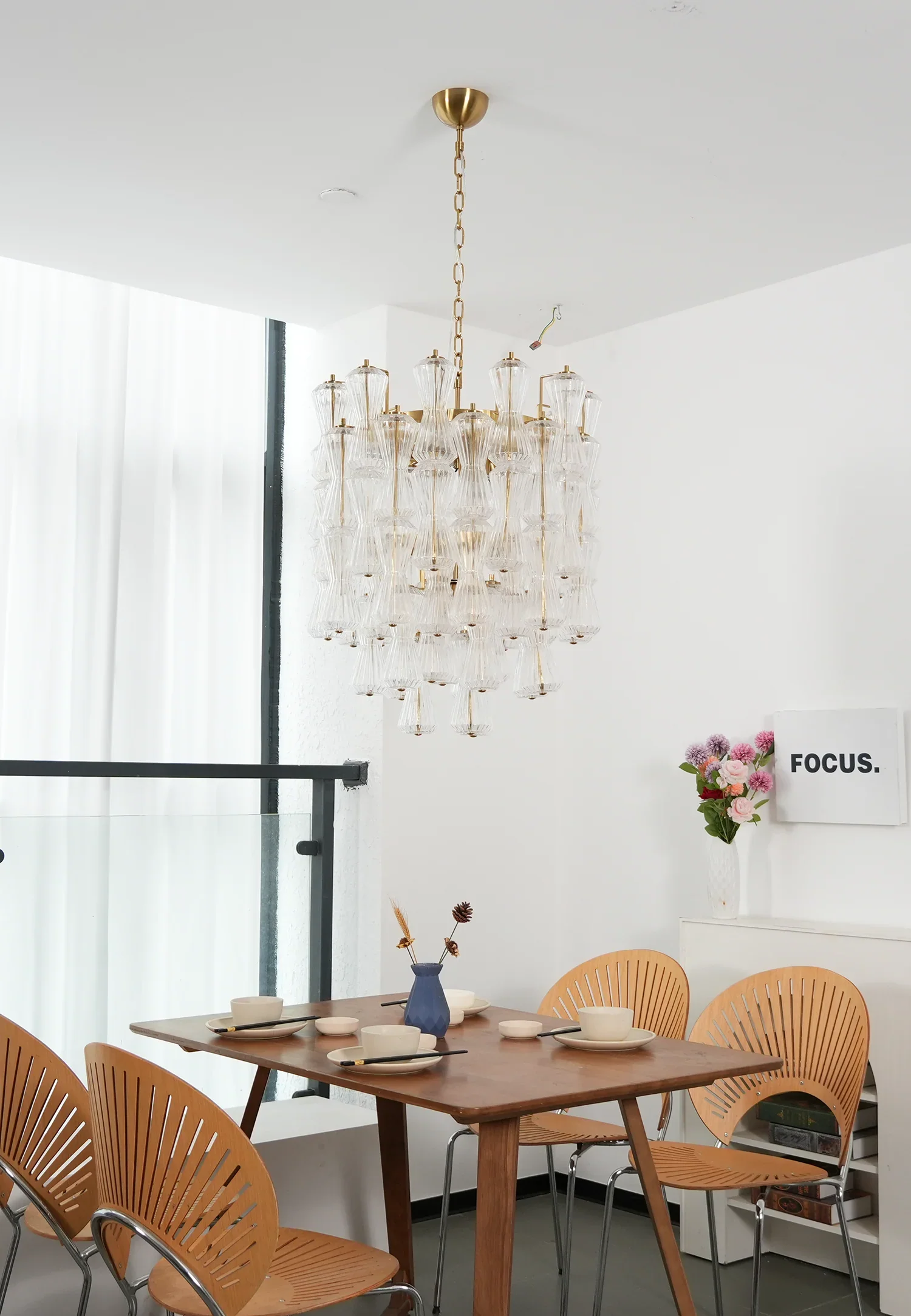 Clepsydra Murano Glass Chandelier - Image 7