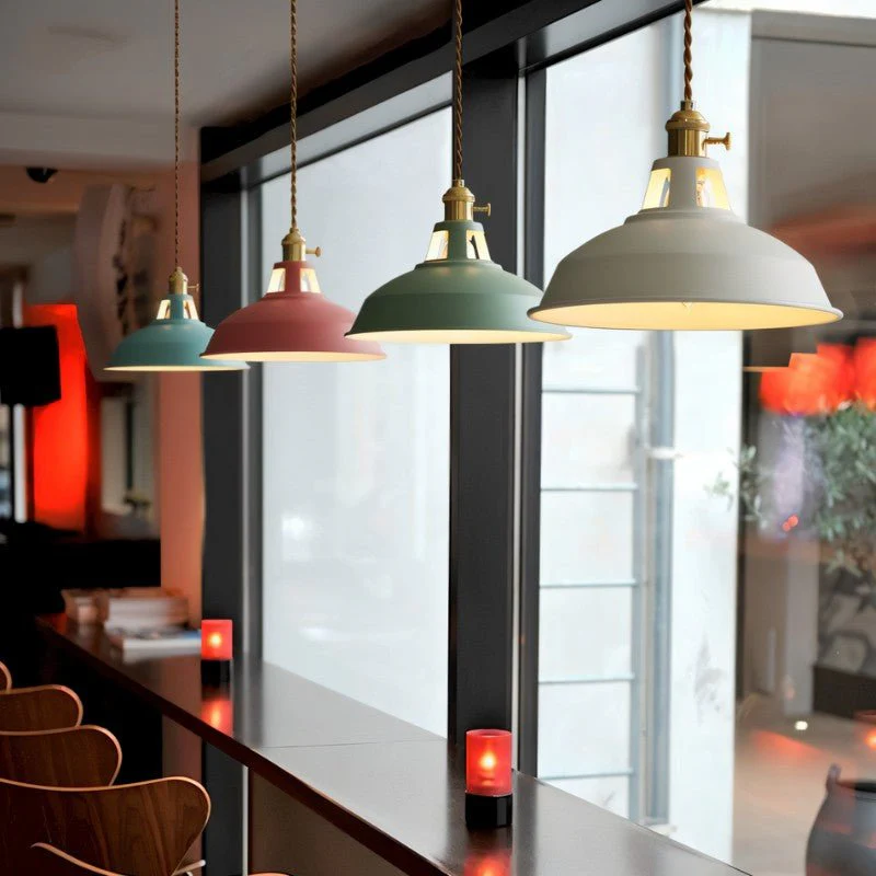 Color Block Shade Pendant Light - Image 6