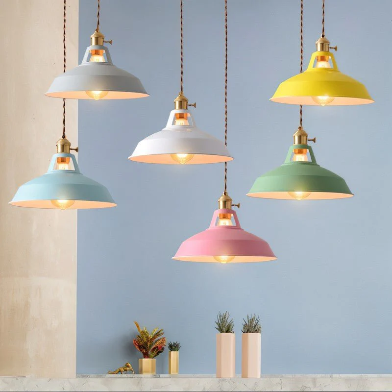Color Block Shade Pendant Light - Image 7