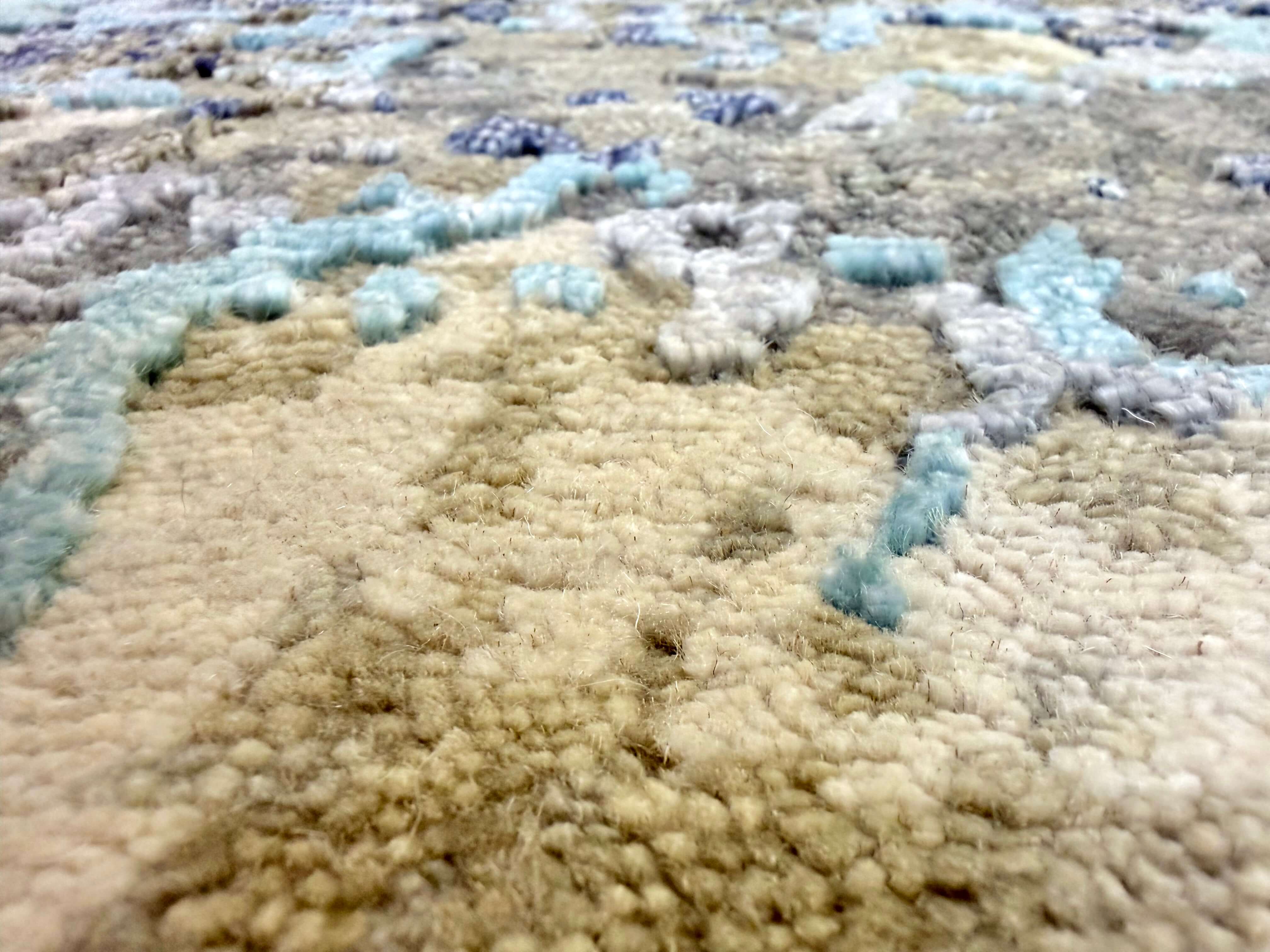 Contemporary Abstract (2x3) aqua/gray - Image 4