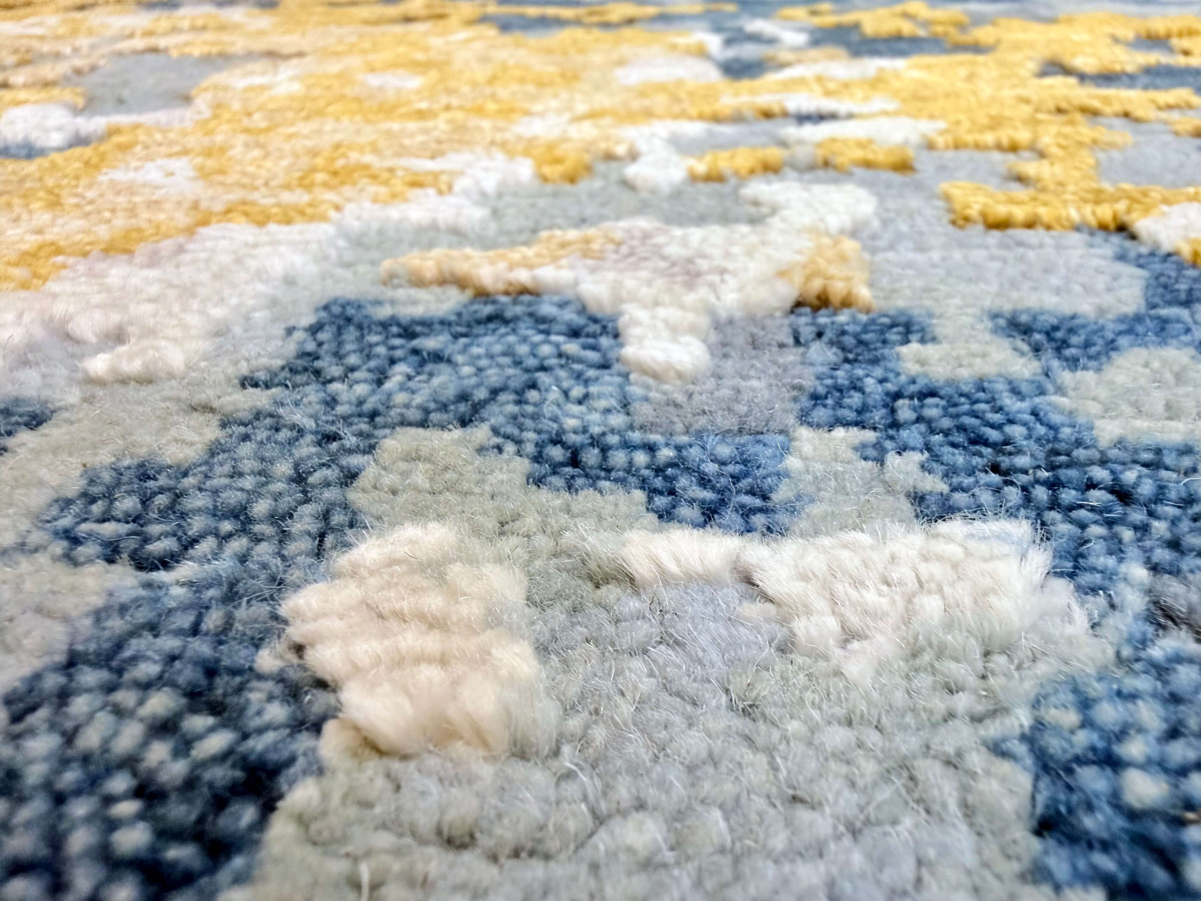 Contemporary Abstract (6x9) blue/gold - Image 12