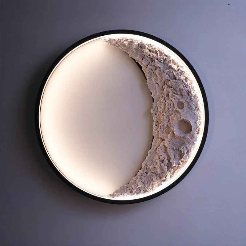 Crescent Moon Illuminated Art - Image 3