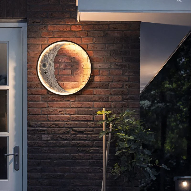 Crescent Moon Illuminated Art - Image 4