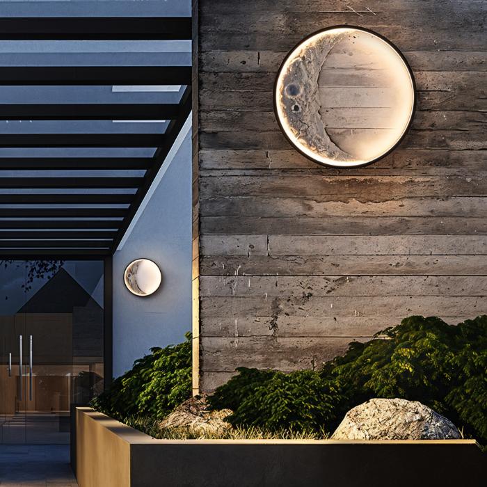 Crescent Moon Illuminated Art - Image 7