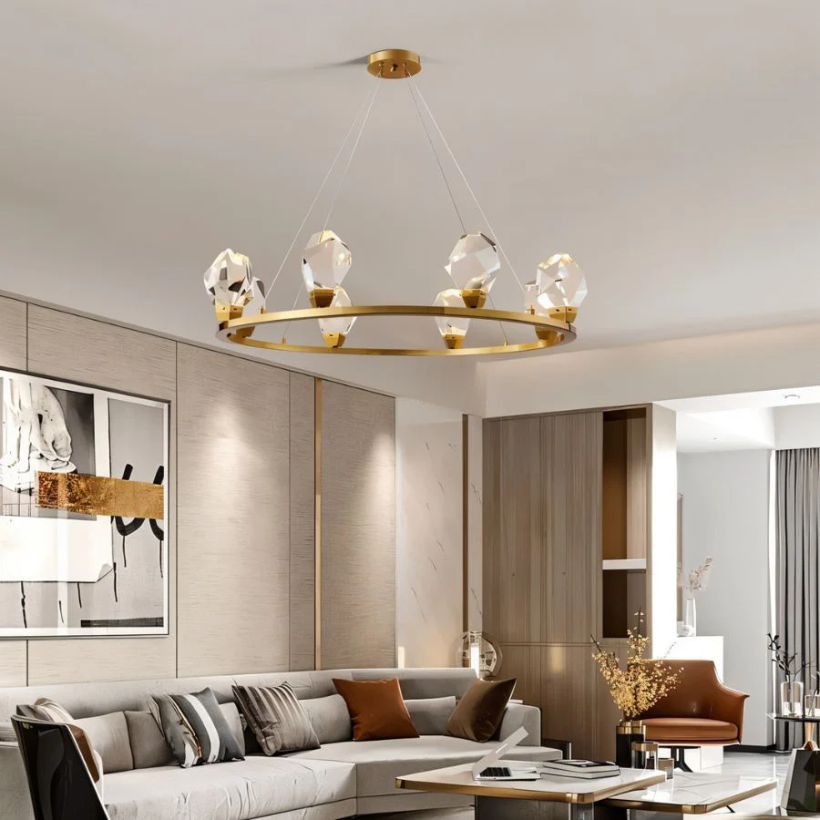 Cristal Round Chandelier - Image 2