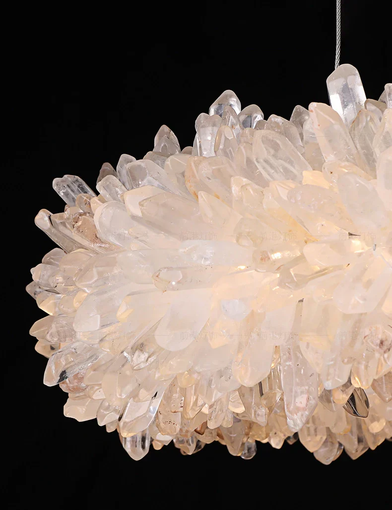 Crystal Brass Round Chandelier - Image 18