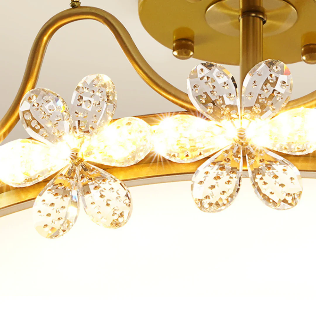 Crystal Crown Simple Ceiling Light - Image 13