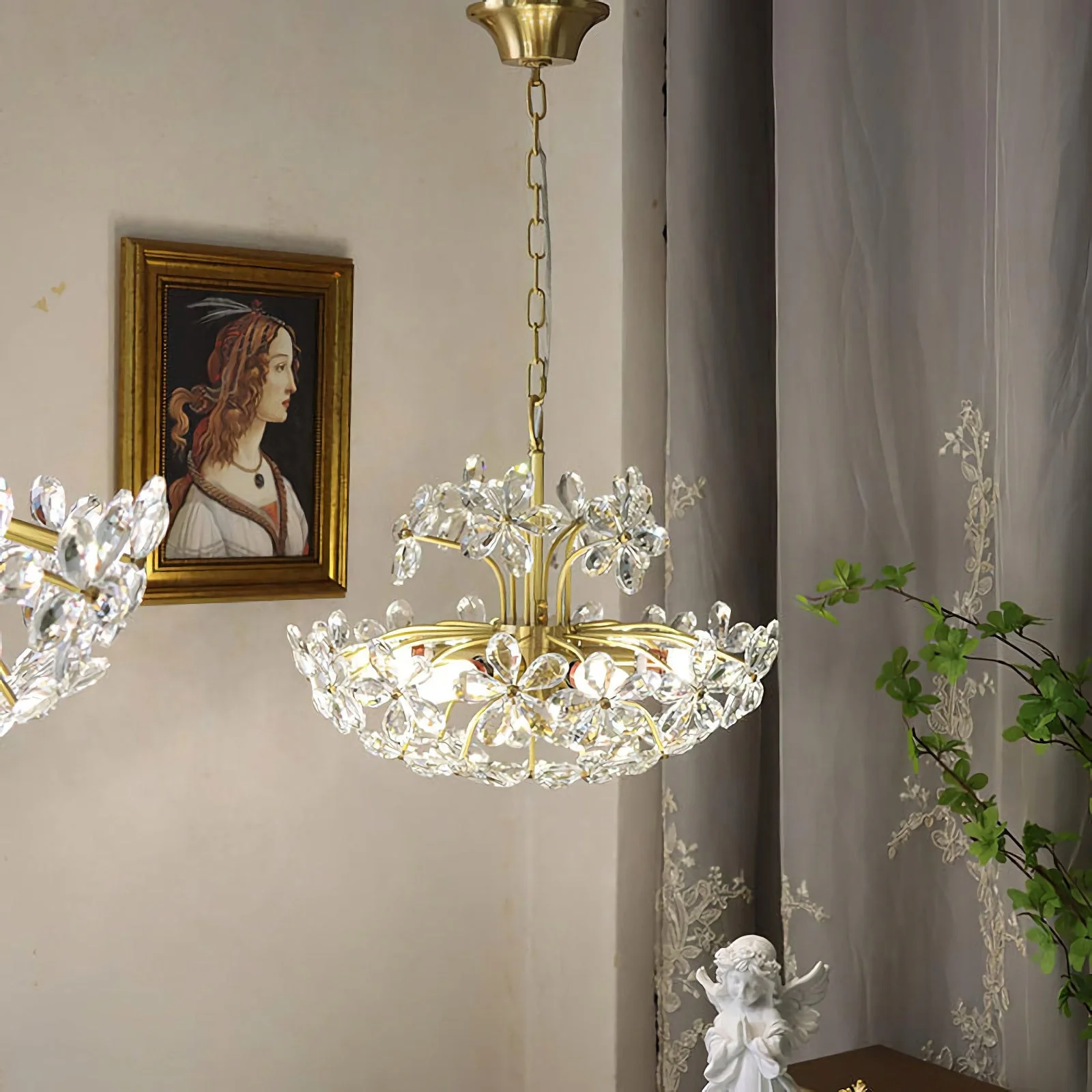 Crystal Flower Chandelier - Image 11