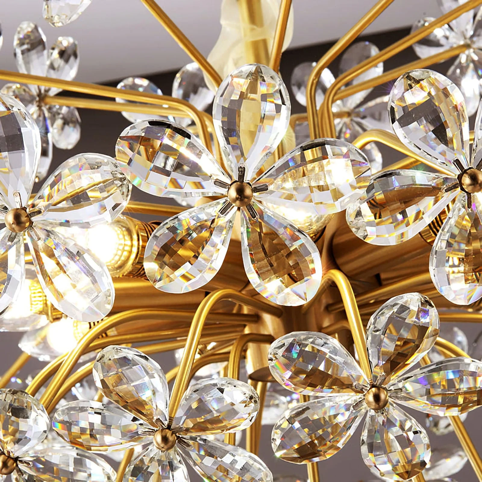Crystal Flower Chandelier - Image 12