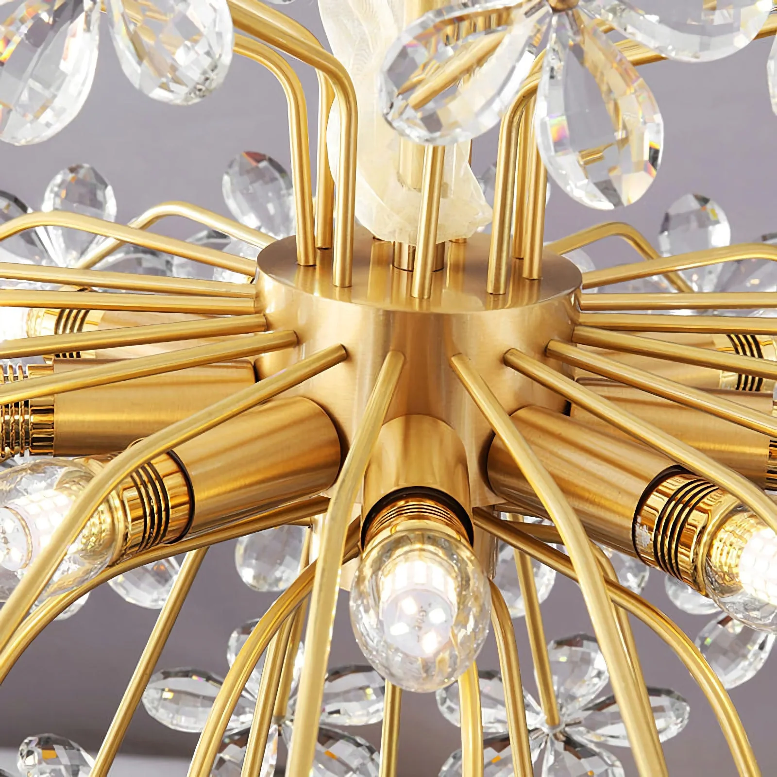 Crystal Flower Chandelier - Image 13