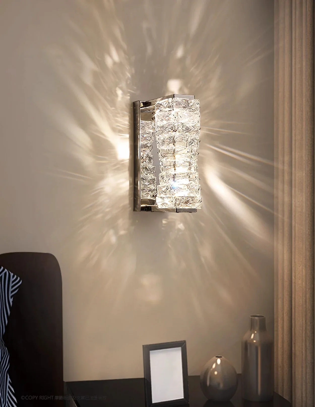 Crystal Laminated Wall Light - Image 19