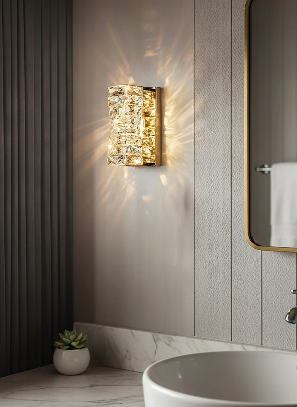 Crystal Laminated Wall Light - Image 25