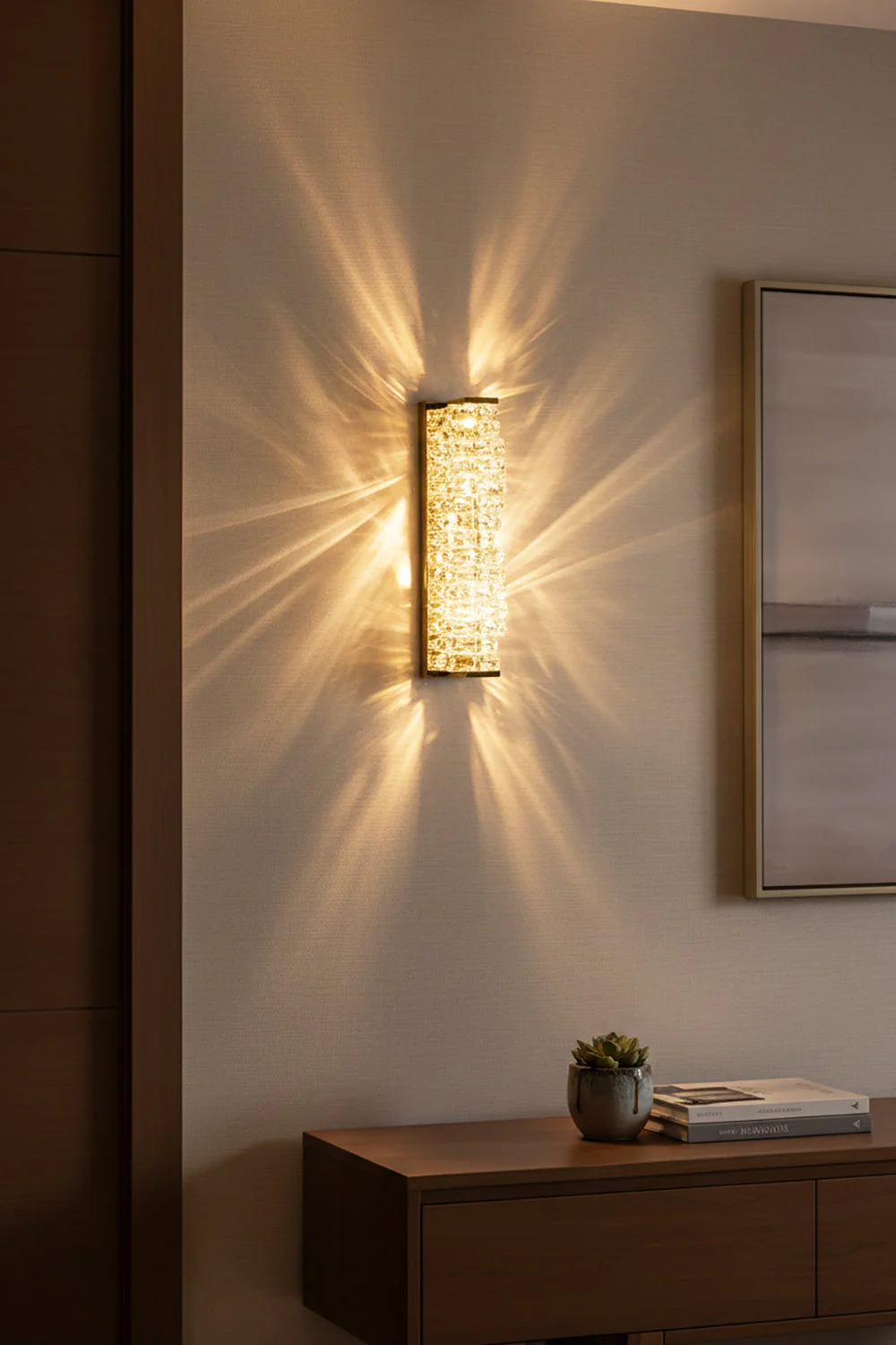 Crystal Laminated Wall Light - Image 9