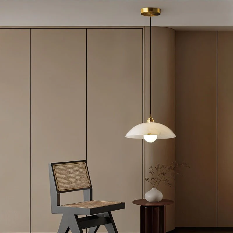 Cupola Alabaster Pendant Light - Image 10