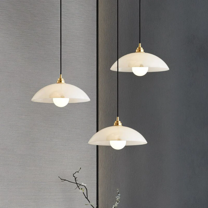 Cupola Alabaster Pendant Light - Image 11