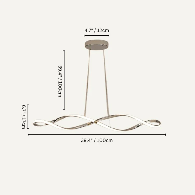 Curlicue Chandelier - Image 12