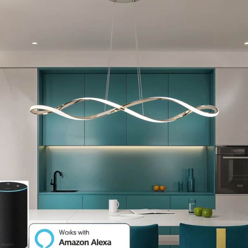 Curlicue Chandelier - Image 6
