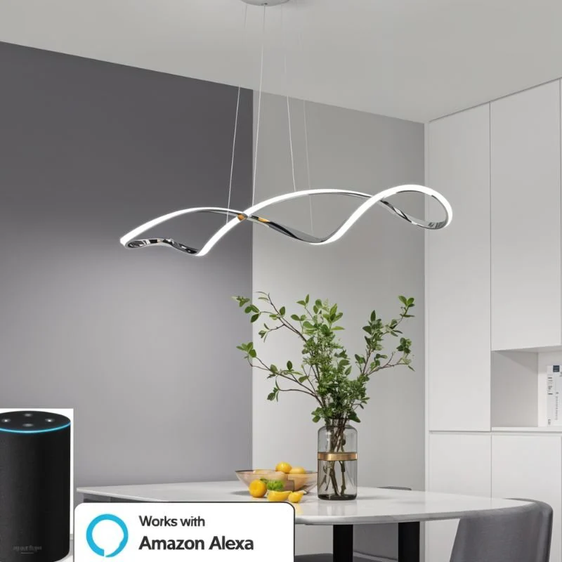Curlicue Chandelier - Image 7