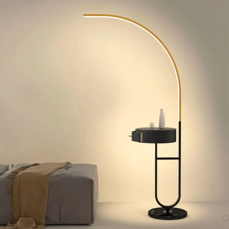 Curva Side Table & Lamp - Image 5