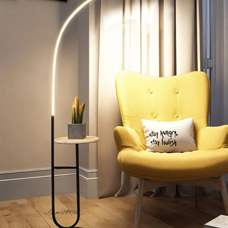Curva Side Table & Lamp - Image 8