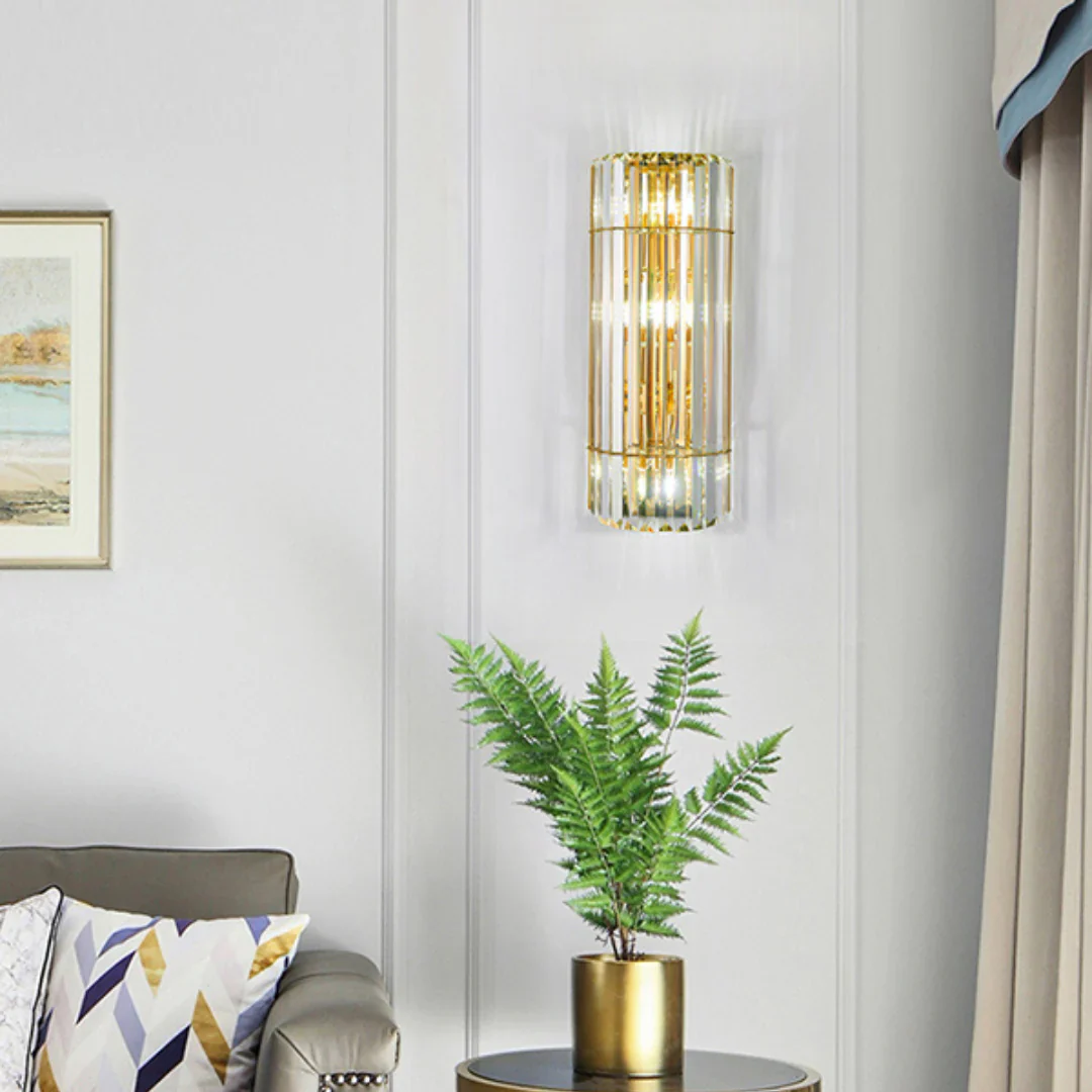 Cylindrical Crystal Wall Light - Image 11