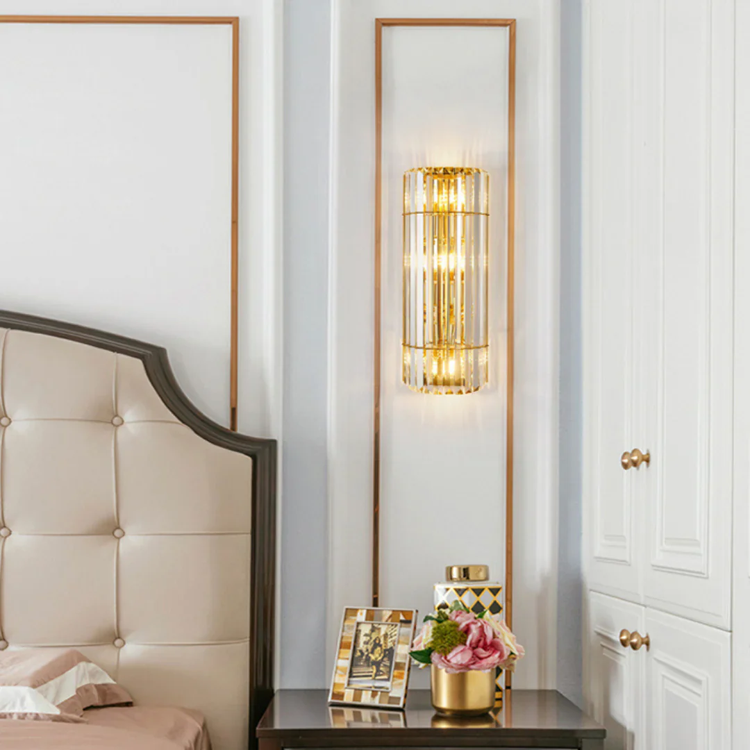 Cylindrical Crystal Wall Light - Image 3