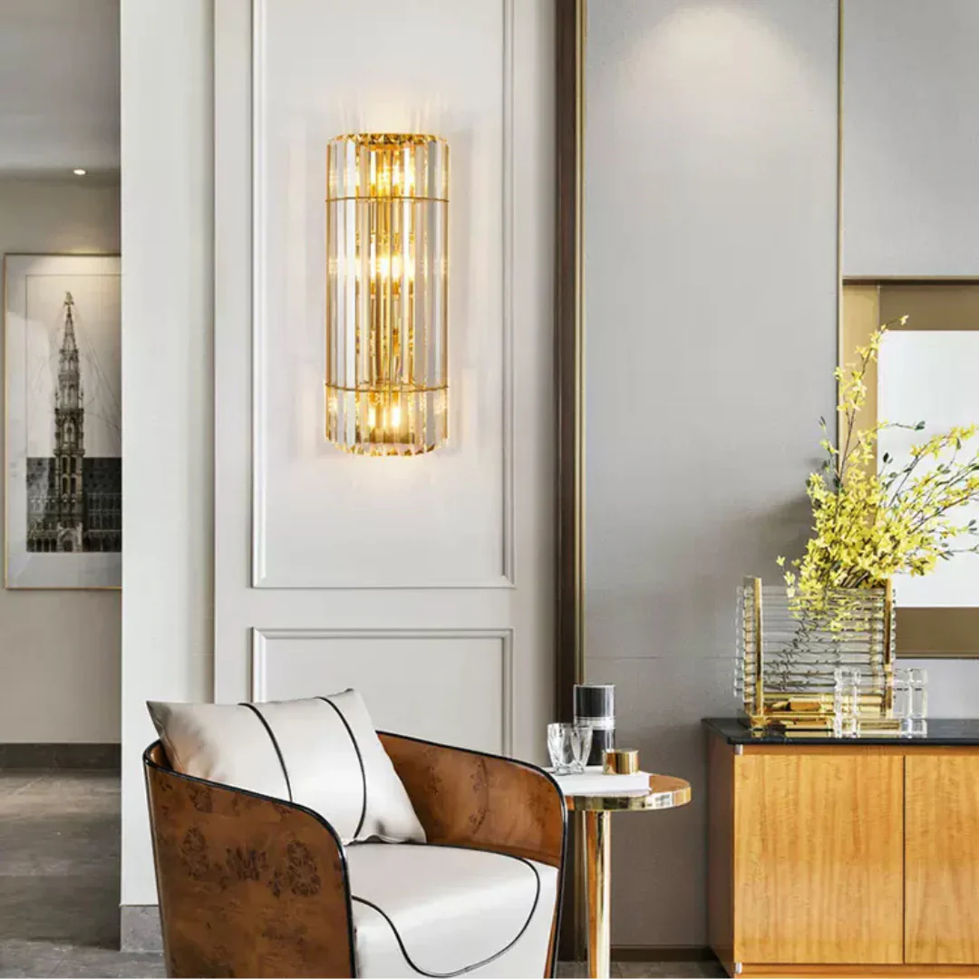 Cylindrical Crystal Wall Light - Image 5