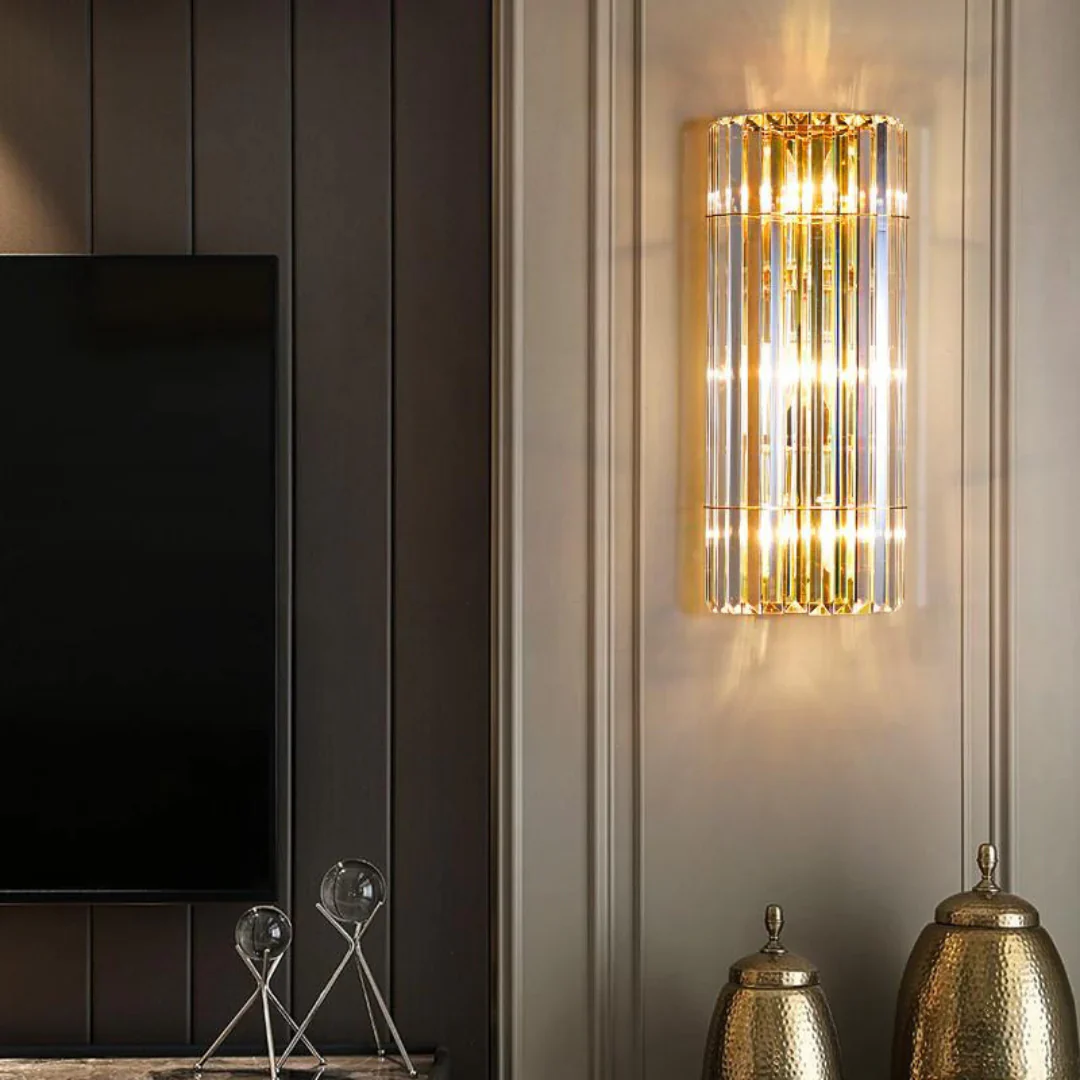 Cylindrical Crystal Wall Light - Image 7