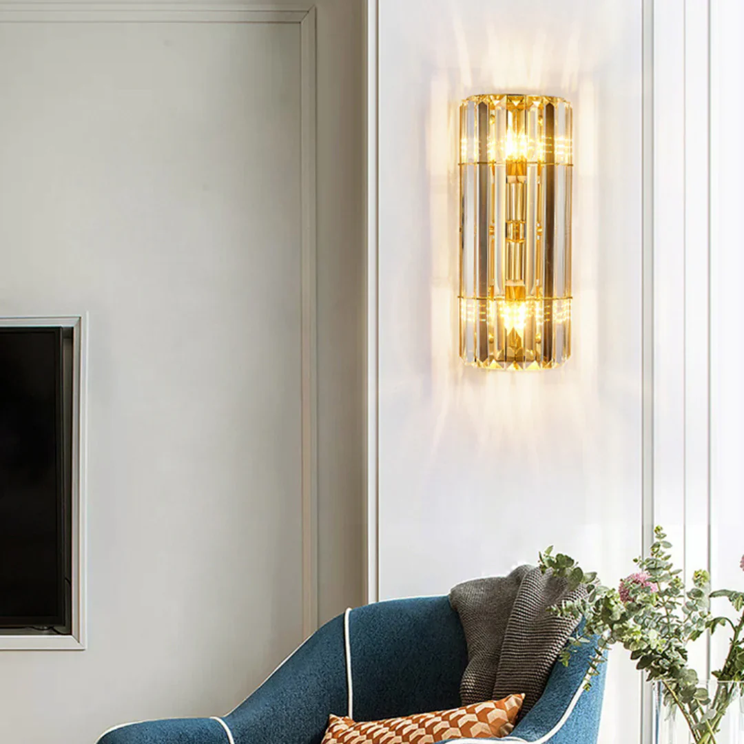 Cylindrical Crystal Wall Light - Image 8