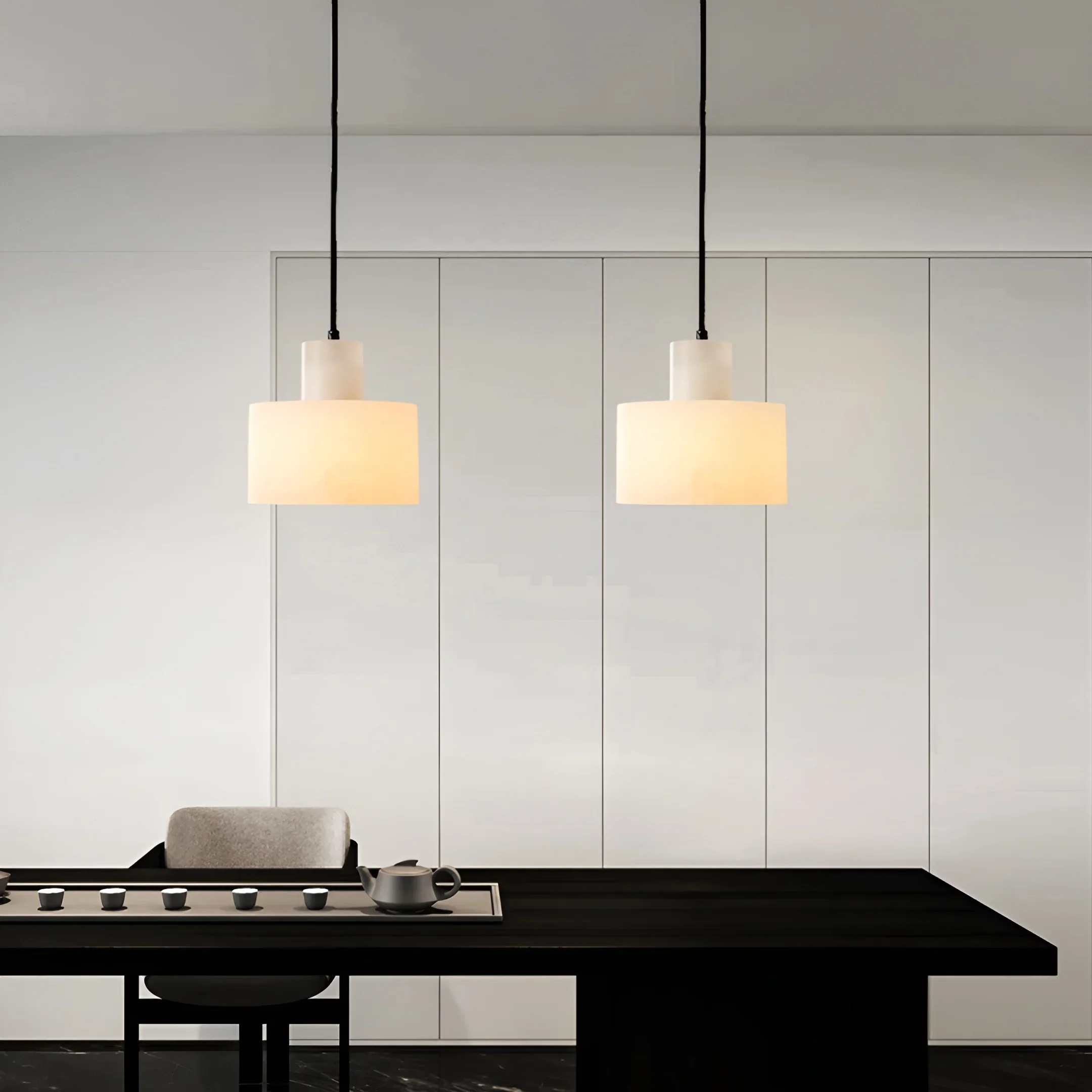 Cyls Alabaster Pendant Lamp - Image 13