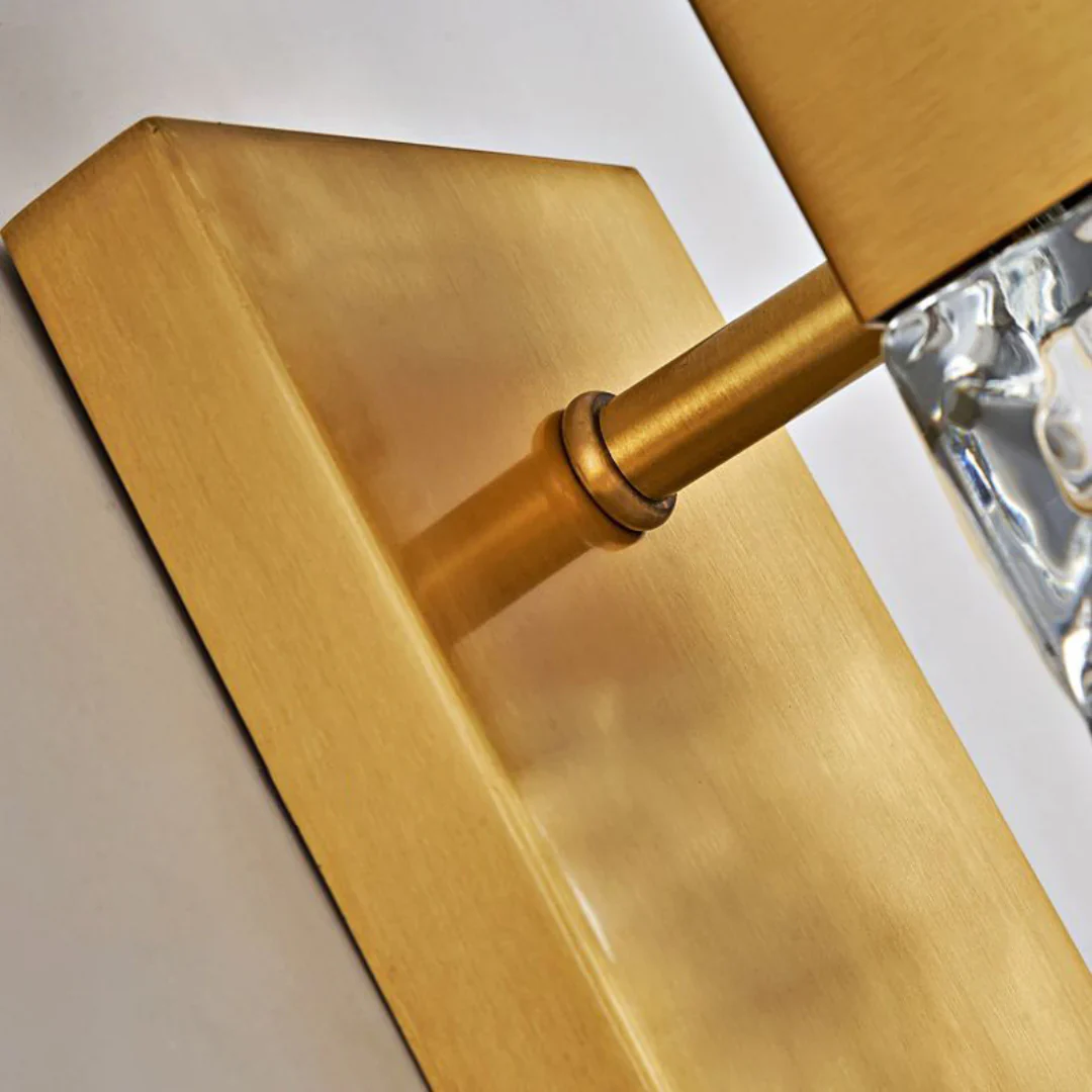 Dacio Golden Luxury Crystal Wall Lamp - Image 21