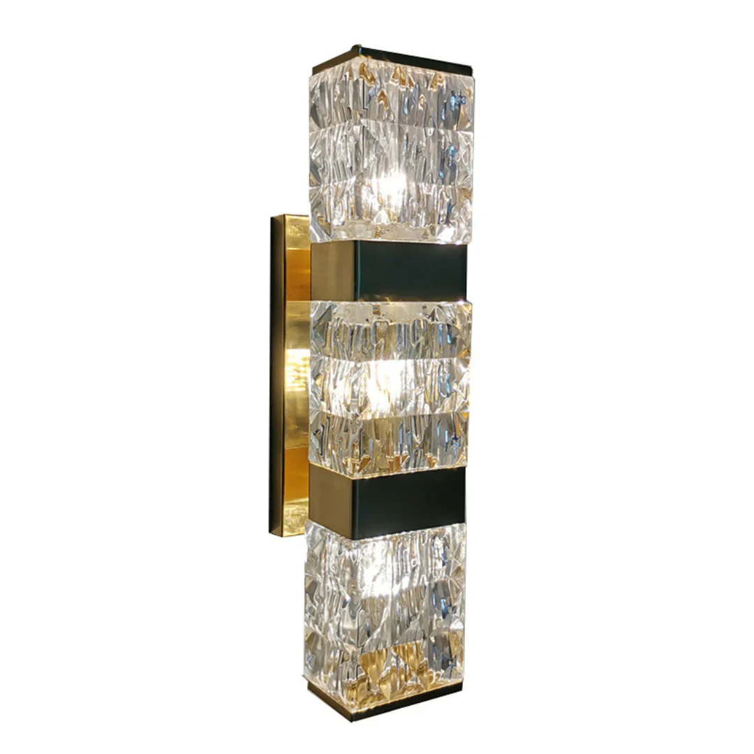 Dacio Golden Luxury Crystal Wall Lamp - Image 28
