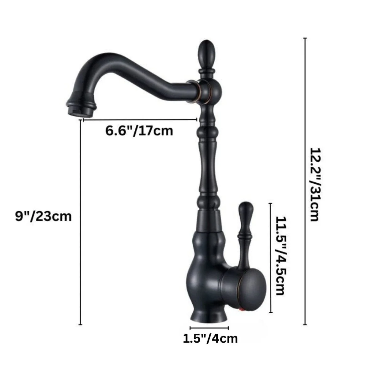 Daped Kitchen Faucet - Image 9