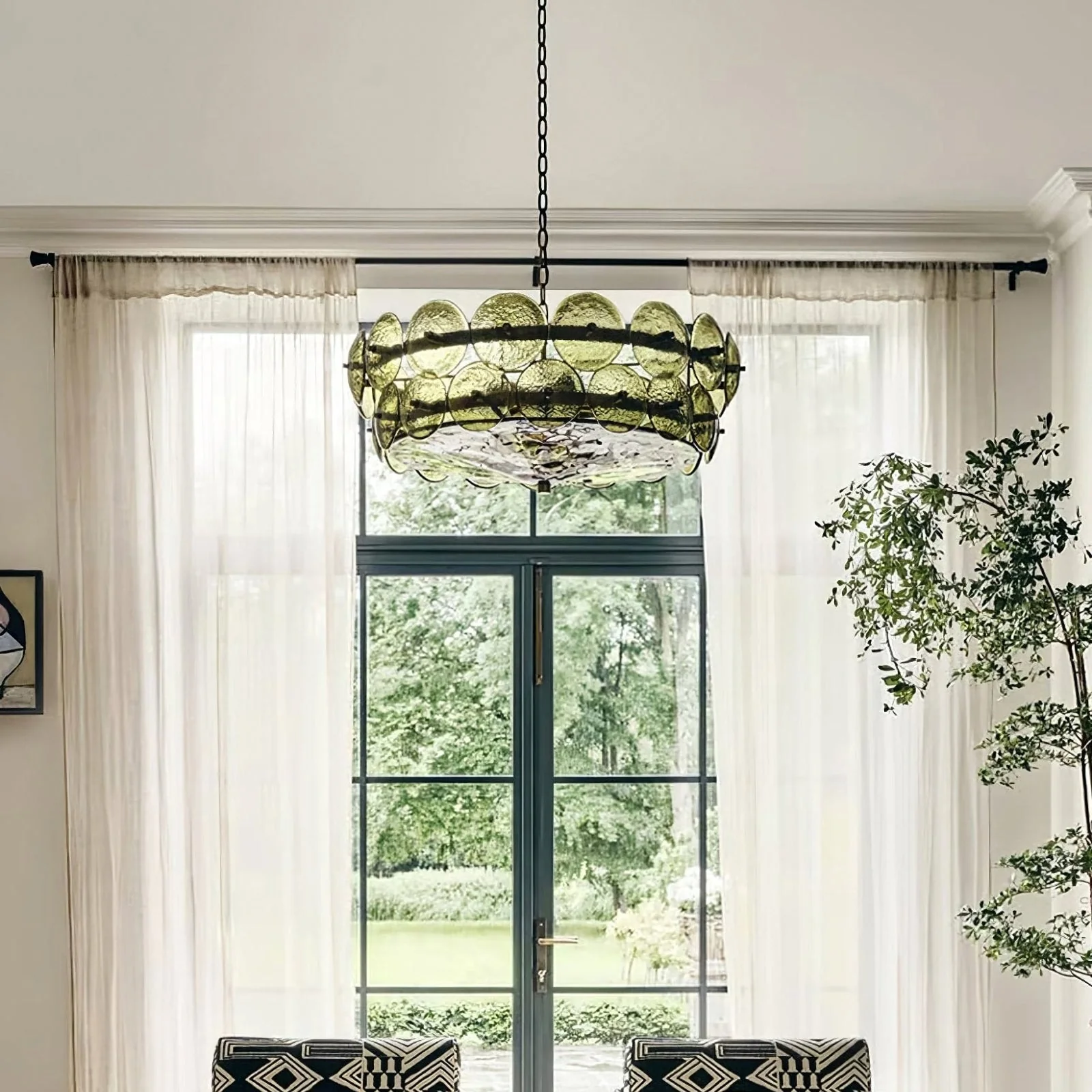 Disc Murano Chandelier - Image 5