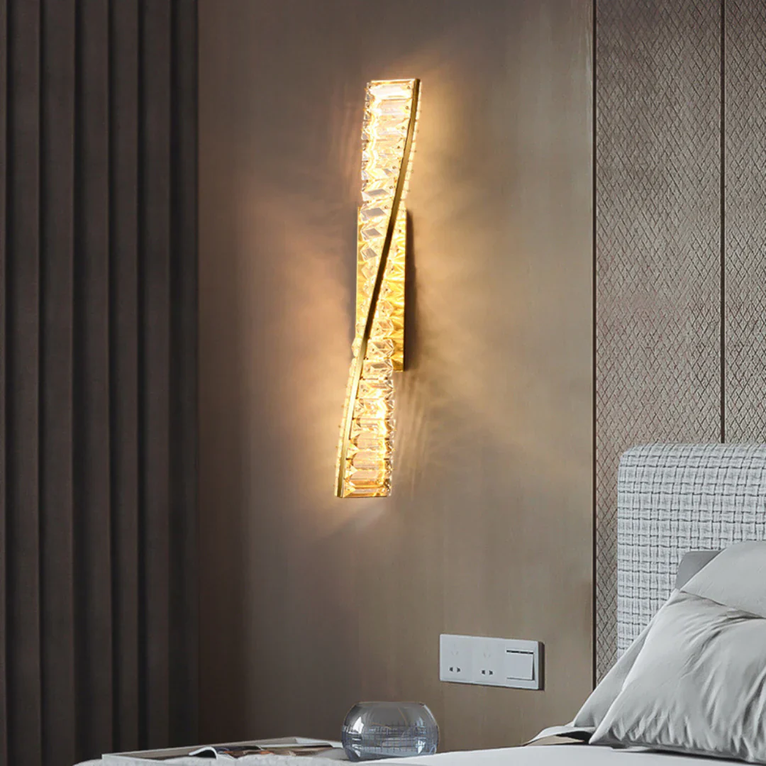 Dna Double Helix Crystal Wall Light - Image 10