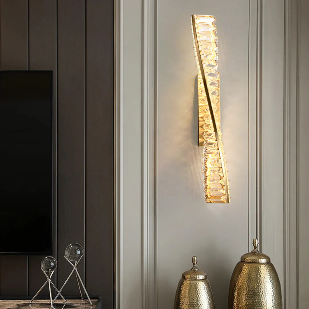 Dna Double Helix Crystal Wall Light - Image 14