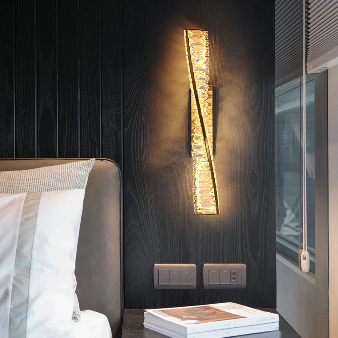 Dna Double Helix Crystal Wall Light - Image 5