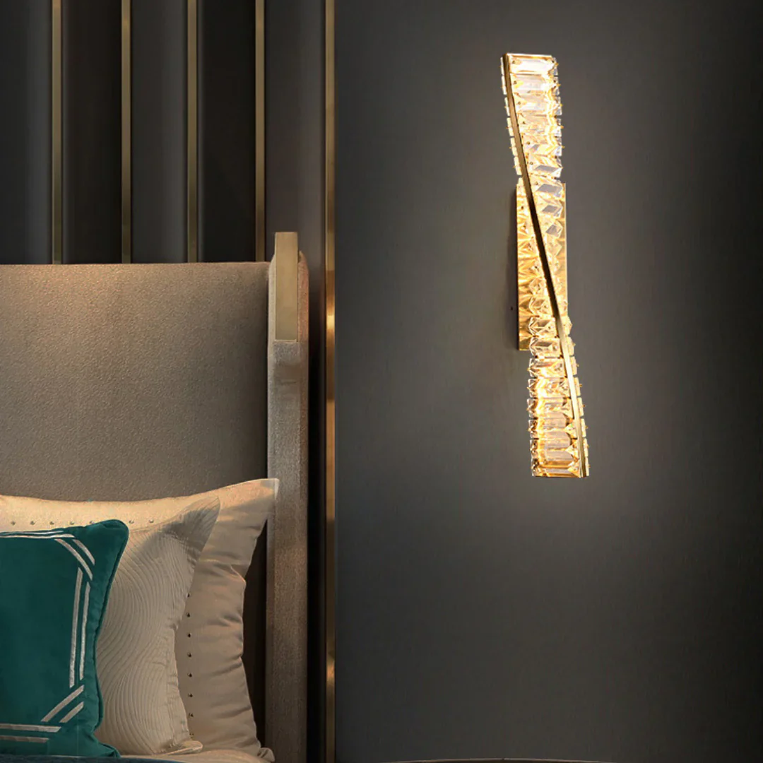 Dna Double Helix Crystal Wall Light - Image 9