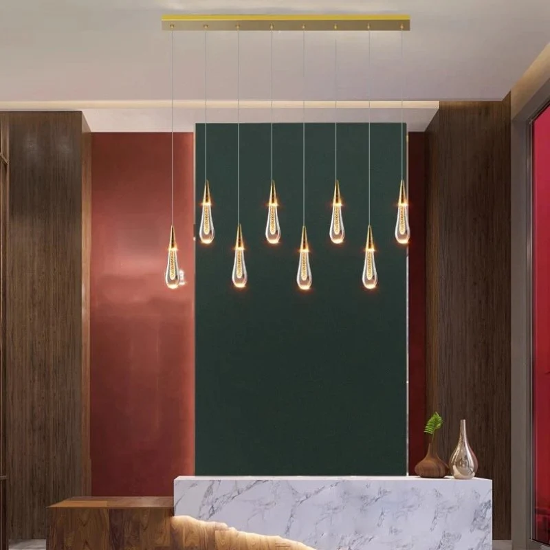 Drop Linear Chandelier