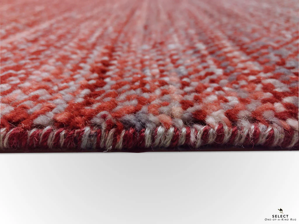 Durva/Grass Design (9'01"x11'06") red/gray - Image 10