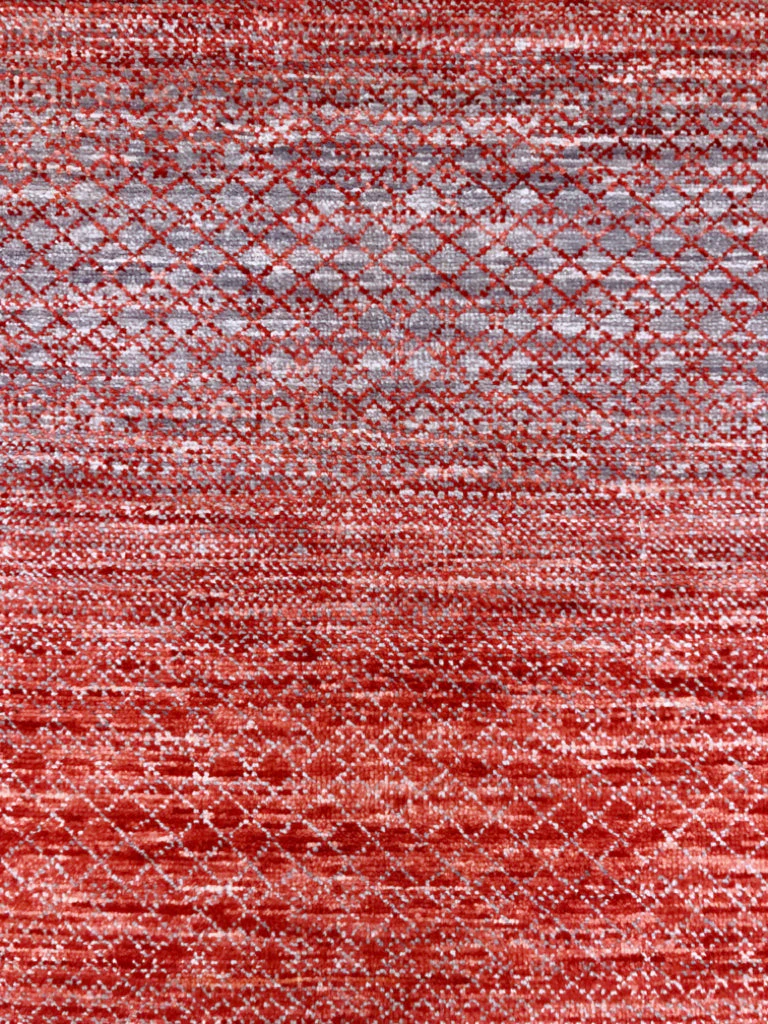 Durva/Grass Design (9'01"x11'06") red/gray - Image 11