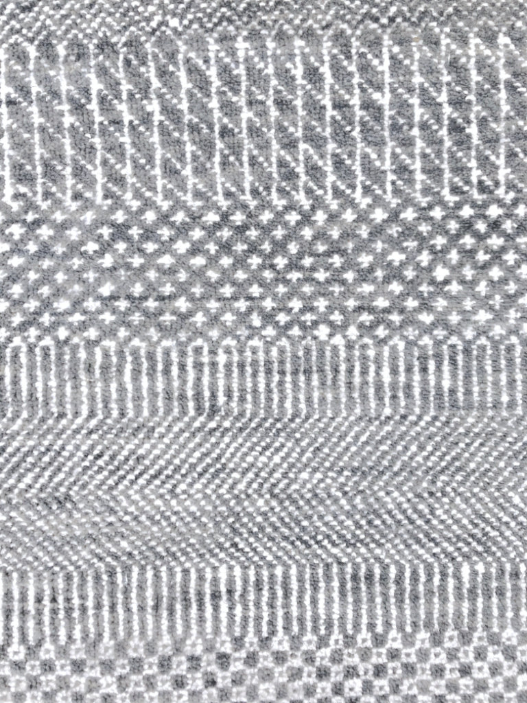 Durva - Grass Design (9'11"x14'00") gray/silver - Image 10