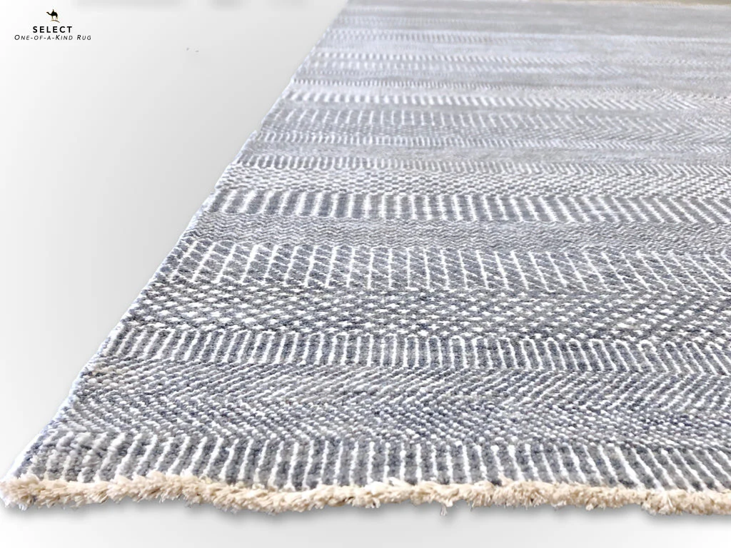 Durva - Grass Design gray 12x14 - Image 3