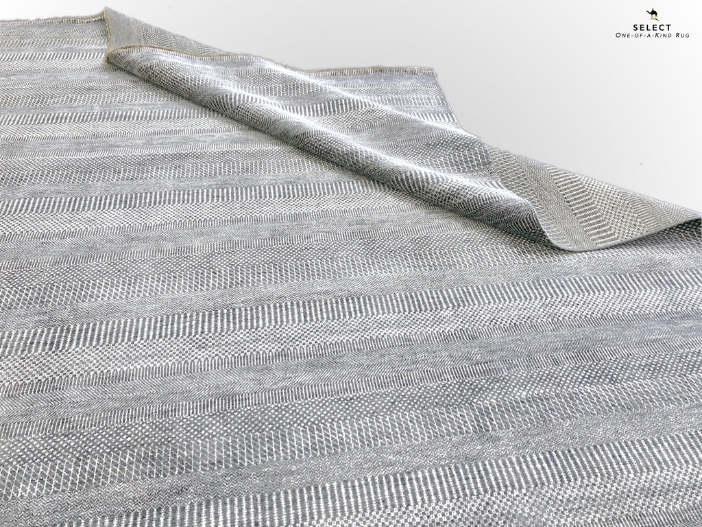 Durva - Grass Design gray 12x14 - Image 5