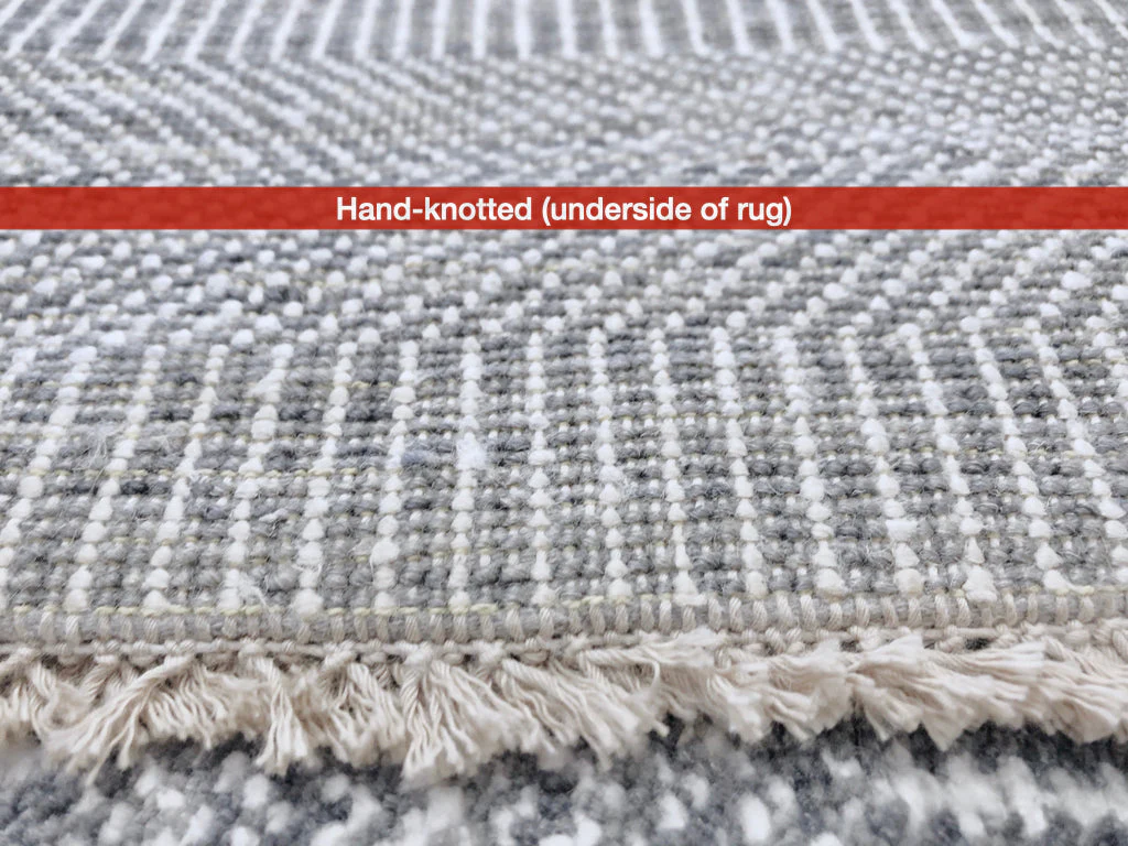 Durva - Grass Design gray 12x14 - Image 7