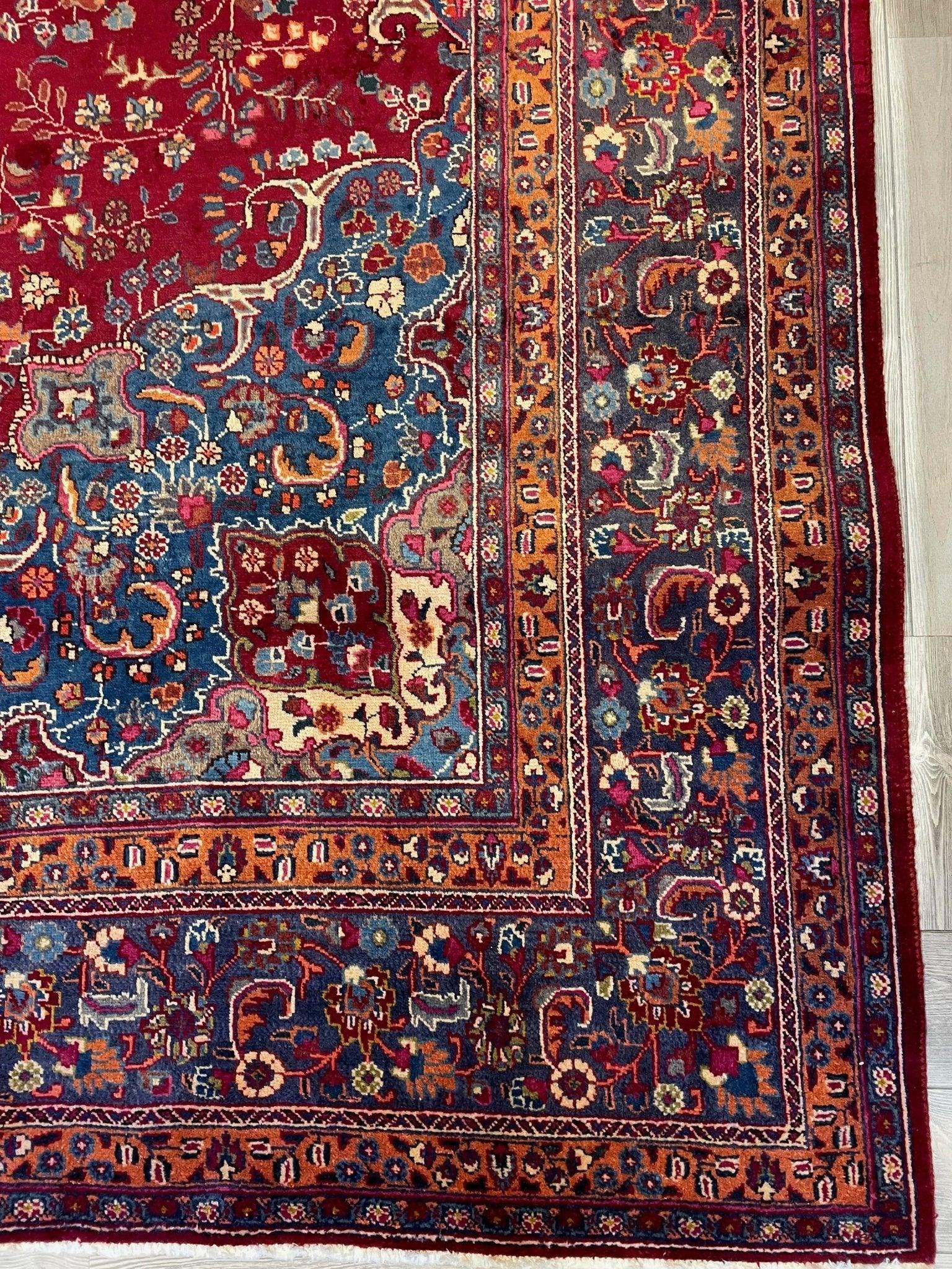 Elegant Hand Knotted Khorasan Area Rug 9’8” x 12’10” - Image 5