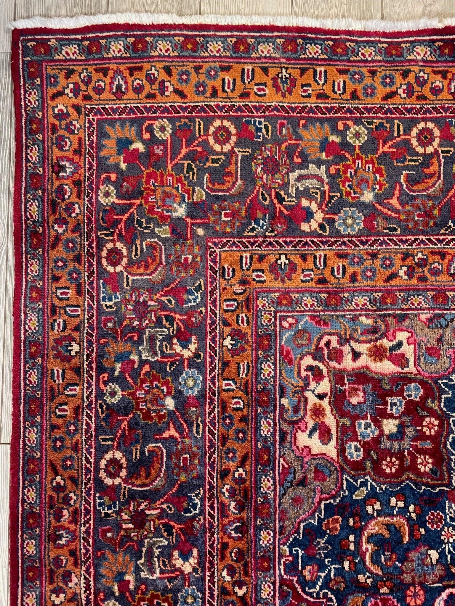 Elegant Hand Knotted Khorasan Area Rug 9’8” x 12’10” - Image 7