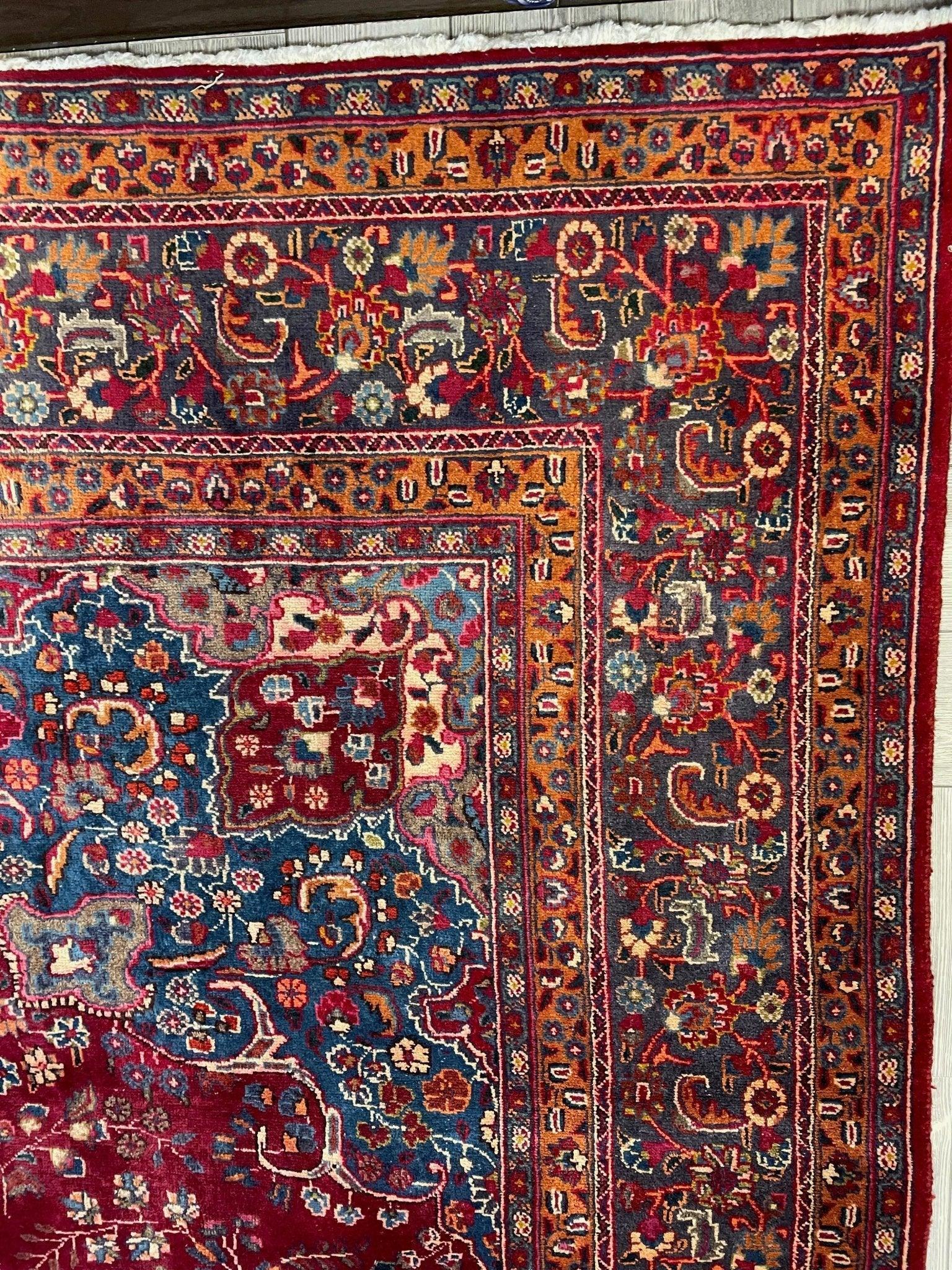 Elegant Hand Knotted Khorasan Area Rug 9’8” x 12’10” - Image 8